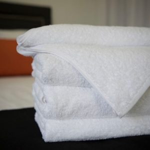 Luxe White Towel Large-0