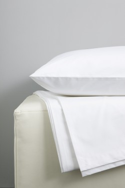 Pillowcase Cotton Polyester White King-0