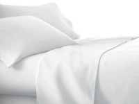 Cotton Rich Percale White
